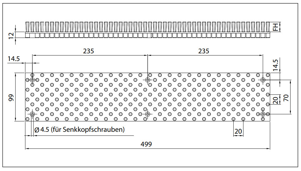 Mink Care-System® aufgelockert, 8 mm Faserhöhe, bis 200kg/ m²